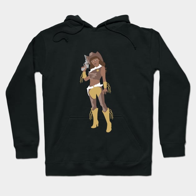 Cowboy Girl Hoodie by ilhnklv